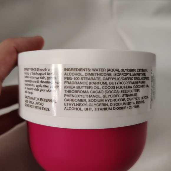 🌺NWT Solar Flare Body Butter w/ Cocoa & Shea Butter "Pink Hibiscus Dragonfruit" - Picture 4 of 6